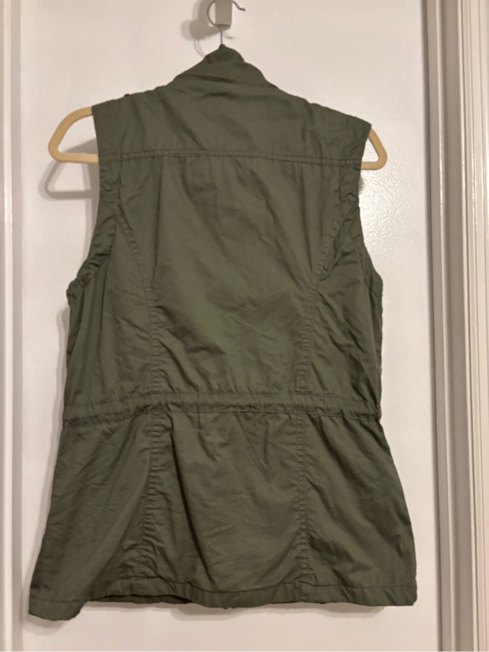 YMI Heather Green Cotton vest - Picture 2 of 6